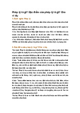 Pháp lý là gì? Đặc điểm của pháp lý là gì? Cho ví dụ