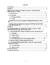Tiểu luận triết học Mác - Lenin: Nguyên tắc thống nhất lý luận & thực tiễn- Trường Đại học Tài nguyên và môi trường Hà Nội