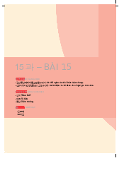 Bài giảng luyện tập bài 15 - Hàn Quốc Học | Trường Đại học Ngoại ngữ, Đại học Quốc gia Hà Nội