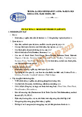 Ôn tập Tin 4.2 giữa kì môn Tin học | Trường đại học kinh doanh và công nghệ Hà Nội