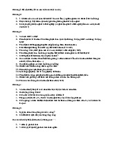 Câu hỏi tổng hợp ôn tập chương 1 - 5 môn Kinh tế vĩ mô | Học viện Tài chính