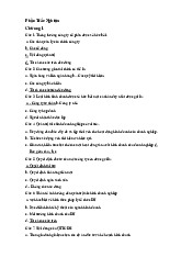 Lý thuyết TCDN - Corporate Finance- Trường Đại học Ngoại ngữ- Đại học Quốc gia Hà Nội