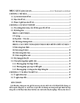 Báo cáo bài tập lớn môn Quản trị đại cương đề tài "Tổ chức ngày hội Câu lạc bộ cho Sinh viên"
