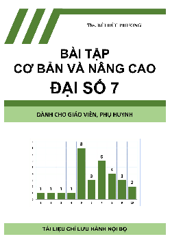 Bài tập cơ bản và nâng cao Đại số 7 – Bùi Đức Phương