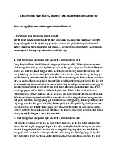 8 Đoạn văn nghị luận 200 chữ liên quan tới dịch Covid-19  | Văn mẫu lớp 9