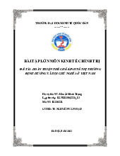 Kinh tế chính trị - Kinh tế Chính trị Mác-Lê Nin (KTCT01) | Đại học kinh tế quốc dân NEU