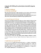 Cộng hòa Xô Viết là gì? Sự hình thành chính thể Cộng hòa Xô Viết - Lịch sử 11