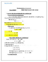 Đề cương môn hoá đại cương- Trường Đại học bách khoa - Đại học đà nẵng.