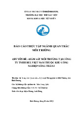 Báo Cáo Thực Tập Hoàn Chỉnh - Biểu mẫu văn bản