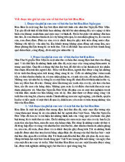 Văn mẫu lớp 6 Chân trời sáng tạo bài Viết đoạn văn ghi lại cảm xúc về bài thơ lục bát Hoa Bìm