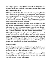 Câu Hỏi và Phân Tích Môn Lịch sử Đảng | Trường Cao đẳng Công Nghệ Bách Khoa Hà Nội