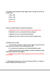 Câu trắc nghiệm - Bài tập kinh tế học | Kinh tế vĩ mô | Trường Đại học kinh tế Thành Phố Hồ Chí Minh