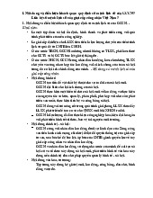 Đề cương ôn tập về Chủ nghĩa xã hội Khoa học | Đại học Kinh tế kỹ thuật công nghiệp