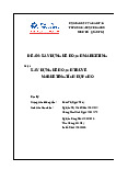 Đề Án Final - đề án - Tài liệu tham khảo | Đại học Hoa Sen