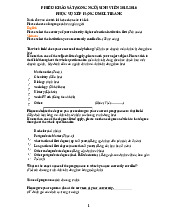 Phiếu khảo sát(song ngữ) sinh viên 2015-2016 Phục vụ xếp hạng umultirank môn Thống kê trong kinh tế và kinh doanh | Trường Đại học Kinh tế Quốc dân