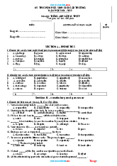 DE THI CHON HSG TIENG ANH 12 CAP TRUONG