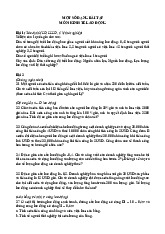 Bài tập Môn Kinh tế lao động | Đại học Kinh Tế Quốc Dân