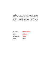 Đề cương môn kỹ thuật đo lường- Trường Đại học bách khoa - Đại học đà nẵng.