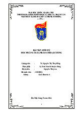 Anh/chị hãy phân tích các nguyên tắc hoạt động của báo chí Việt Nam | Bài tập cuối kì Lý luận báo chí đại cương