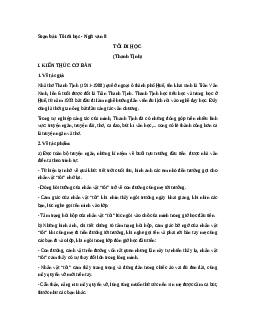 Soạn văn 8 Bài 1: Truyện ngắn VB Tôi đi học | Cánh Diều