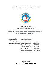 Nhóm 6 - NLKT1109 - Đối thoại xã hội trong doanh nghiệp hiệu quả