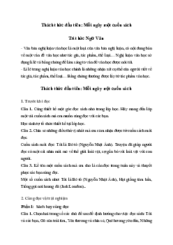 Soạn bài Thách thức đầu tiên: Mỗi ngày một cuốn sách - Kết nối tri thức 6