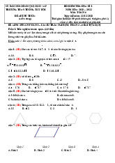 [ TỔNG HỢP ] CÂU HỎI TRẮC NGHIỆM TOÁN | Trường Đại học Hải Phòng