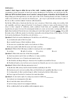 PASSAGE 4_Theme 6. Health and Lifestyles (Sức khỏe và lối sống)