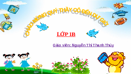 Giáo án điện tử Tiếng việt 1 bài 2 Chân trời sáng tạo : Thư gửi bố ngoài đảo