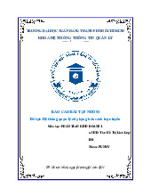 Kế Hoạch và Giám Sát Phân Tích Kinh Doanh 1 - Dự Án Cửa Hàng Sách Online