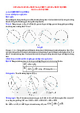 Chuyên đề đường tròn ngoại tiếp và đường tròn nội tiếp Toán 9 KNTTVCS