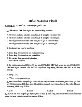 TOP 140 câu trắc nghiệm vĩ mô | Đại học Kinh tế Thành phố Hồ Chí Minh