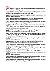 Bài tập tin học đại cương chương 1  | Học viện Nông nghiệp Việt Nam