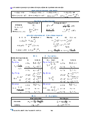 Bảng công thức môn xác suất thống kê| Đại học Kinh tế Quốc Dân
