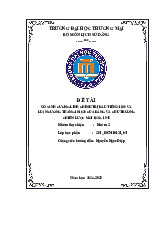 So sánh Cương lĩnh Chính trị đầu tiên và Luận cương tháng của Đảng | Bài thảo luận lịch sử đảng