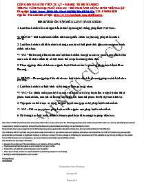 ĐỀ CƯƠNG HÀNH CHÍNH UL - VNU HN