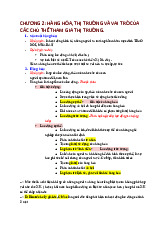 Chương 2 Hàng hóa, thị trường và vai trò của các chủ thể tham gia thị trường | Môn Kinh tế chính trị Mác-Lênin - Đại học Kinh Tế Quốc Dân