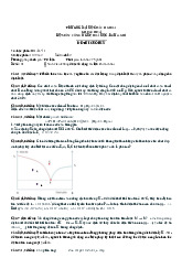 Đề cương môn Hóa Lý 1- Trường Đại học bách khoa - Đại học đà nẵng.