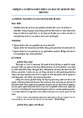 Chương 1: Kiến Thức Cơ Bản Về Kinh Tế Thị Trường | Môn Chuyên ngành Kinh tế - Trường Cao đẳng Thực hành FPT