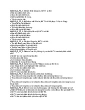 Ngân hàng trắc nghiệm chương 5 |  Môn kinh tế vĩ mô