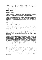 Đề cương ôn tập học kỳ 2 môn Ngữ Văn lớp 8 năm học 2024 - 2025 | Bộ sách Chân trời sáng tạo