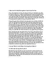 Tiểu luận hội nhập kinh tế| Đại học Kinh Tế Quốc Dân