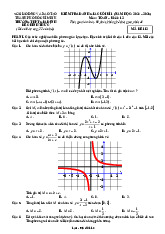 Đề cuối kì 1 Toán 12 năm 2024 – 2025 trường THPT Gia Định – TP HCM