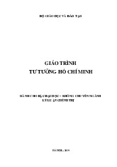 Giáo Trình : Tư tưởng Hồ Chí Minh Môn Tư tưởng Hồ Chí Minh | Trường Đại học Tài chính - Marketing