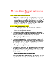 Những rủi ro của Internet Banking trong thanh toán quốc tế môn Năng lực số ứng dụng