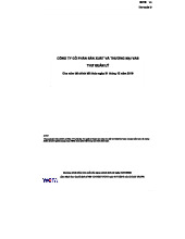 Thư quản lý KTV - Kiểm toán Báo cáo Tài chính năm 2019