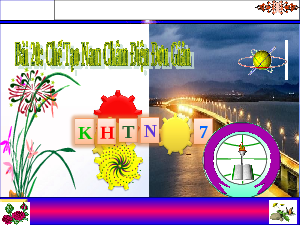 Giáo án điện tử Khoa học tự nhiên 7 bài 20 Kết nối tri thức : Chế tạo nam châm điện đơn giản