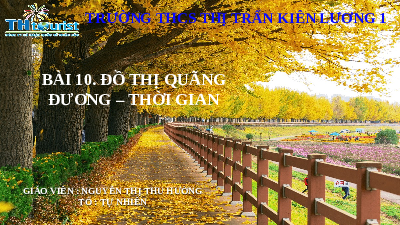 Giáo án điện tử Khoa học tự nhiên 7 bài 10 Kết nối tri thức : Đồ thị quãng đường - thời gian