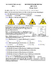 Đề thi thử tốt nghiệp THPT 2025 môn Vật lí bám sát đề minh họa - Đề 41