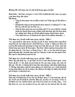 Viết đoạn văn 4-6 câu về một buổi tham quan, du lịch | Tập làm văn lớp 2 | Chân trời sáng tạo